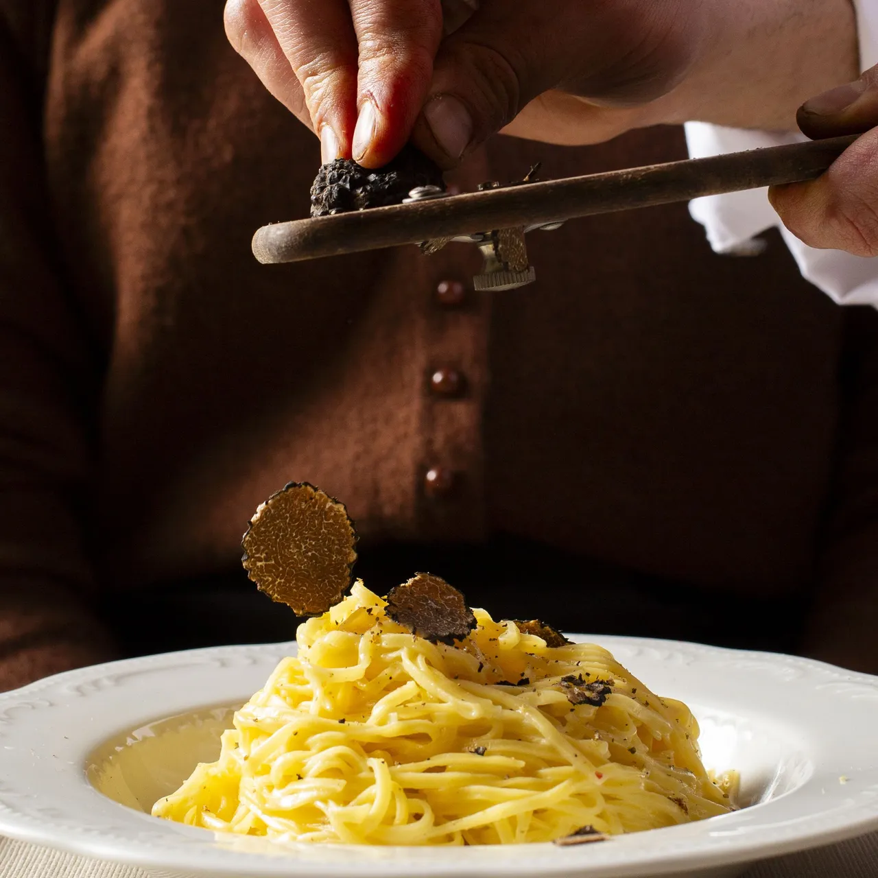 Pasta con tartufo - Bugianen menu
