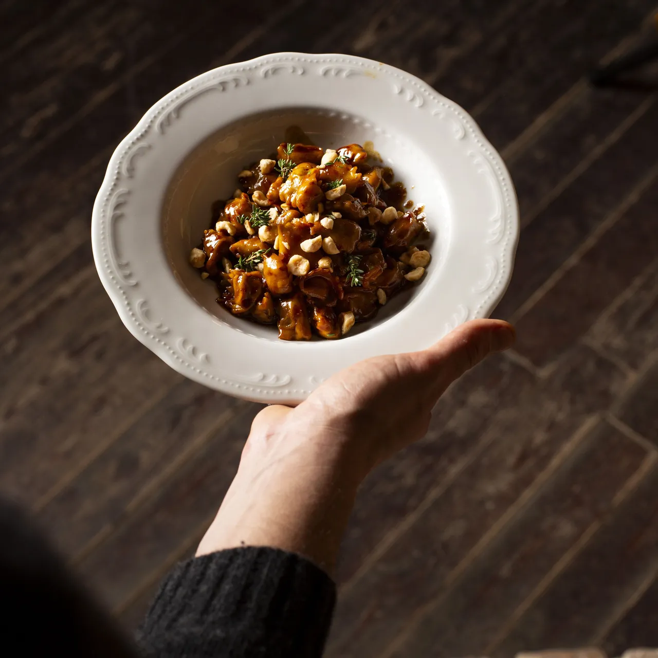 Servizio - piatti del menu Bugianen